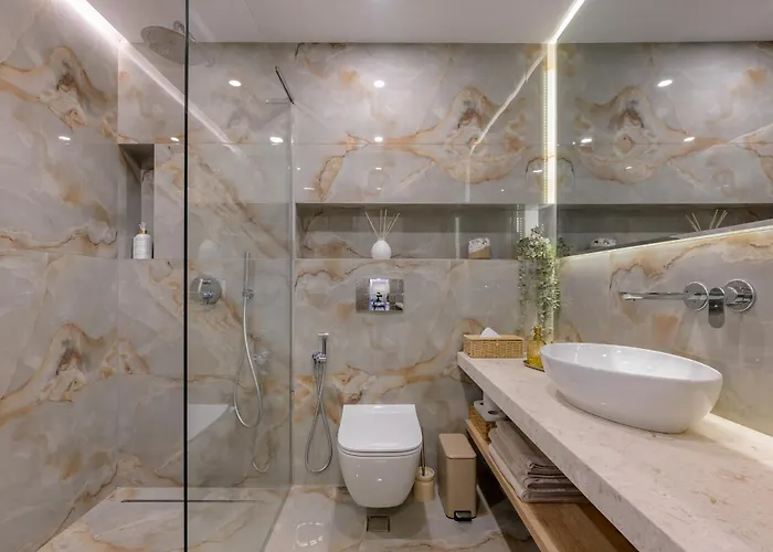 Apartment Luxury Sea View With Access - Parking & Heated Pool